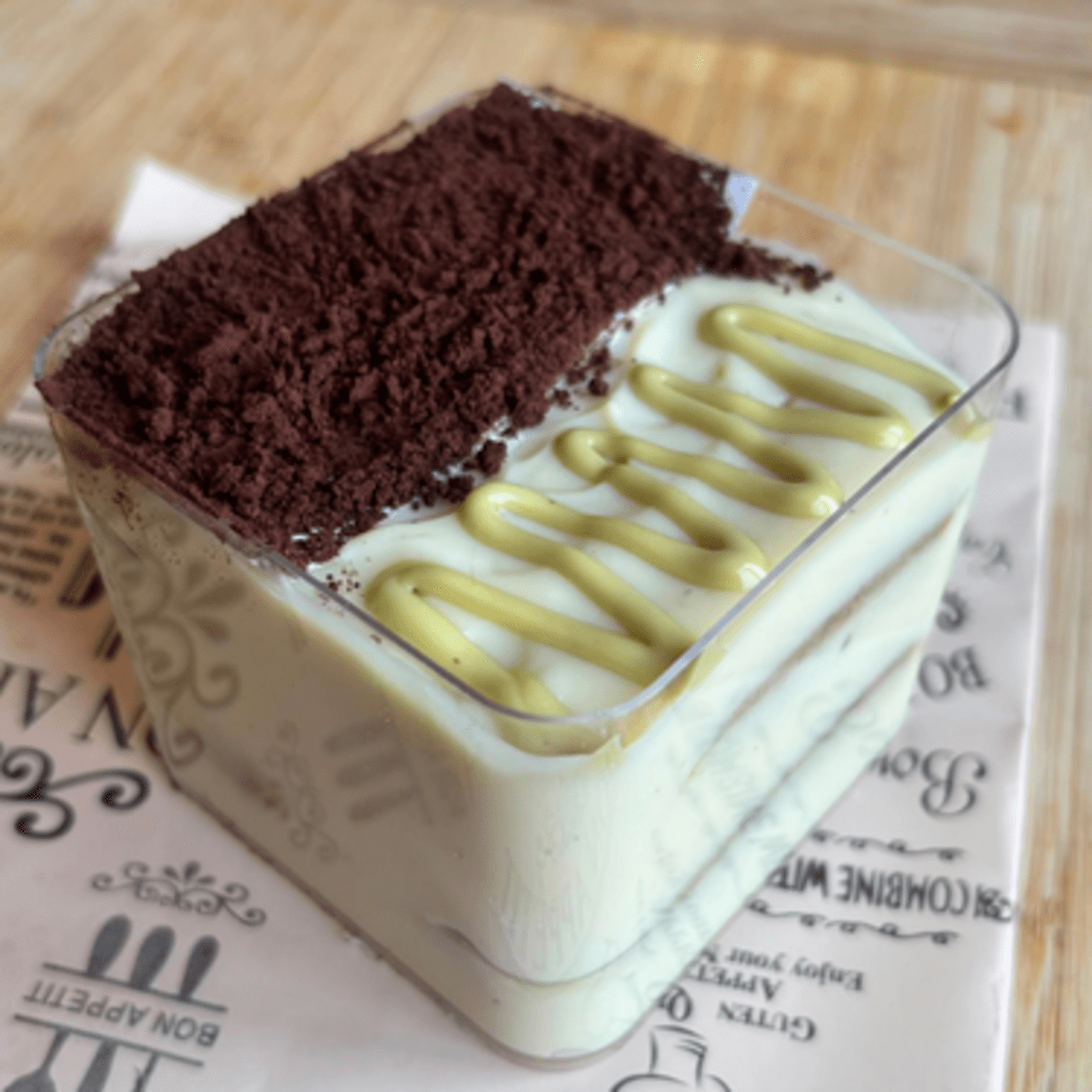 Pistachio Tiramisu